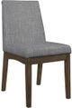 Mazin Furniture Whittaker 6-Piece Dark Brown/Gray Dining Set-2