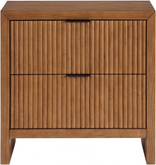 Meridian Furniture Fairfax Walnut Nightstand-1