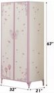 ACME Furniture Priya II Light Purple/White Wardrobe-2