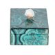 A & B Home Bethany Blue 10" Marbled Box-2