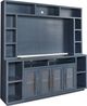 aspenhome® Perry Malta Blue 84'' Console and Hutch-0