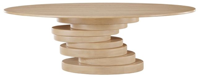 Meridian Furniture Moriah White Dining Table-0