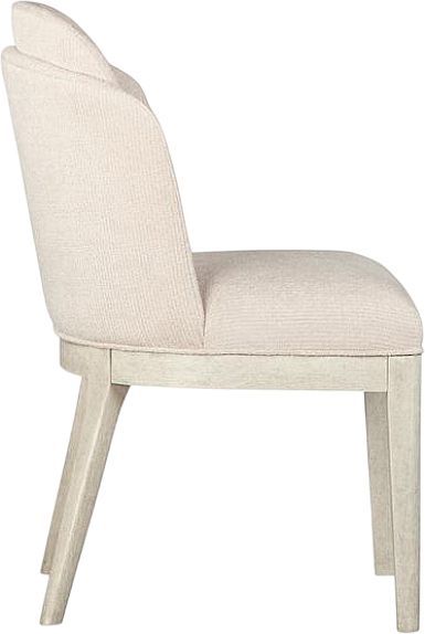 Magnussen Home® Lorelei Misty Cloud/Sandshell Upholstered Host Side Chair-2