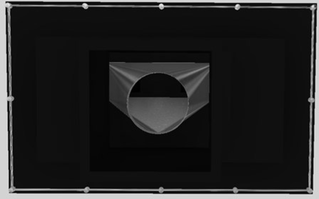 Vent-A-Hood® 48" Black Contemporary Island Range Hood-1