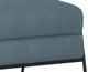 International Furniture Direct Tyne Blue Footstool Ottoman-4