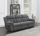Coaster® Bahrain Charcoal Motion Sofa-0