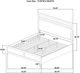 Coaster® Hendricks 4-Piece Light Oak California King Panel Bedroom Set-2