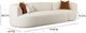 TOV Furniture Fickle 2-Piece Cream Left Arm Facing Modular Sofa-2