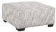 Behold™ Home Brynn Gray/White Ottoman-0