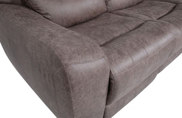 Furniture of America® Demetrius Brown 39" Power Recliner-2