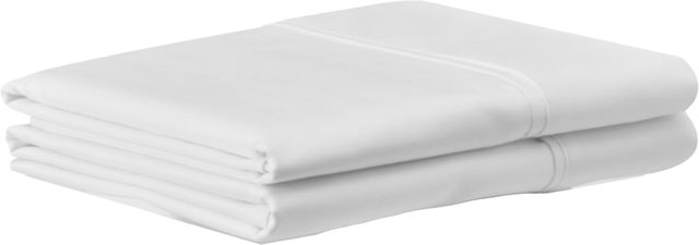 Tempur-Pedic® TEMPUR-Adapt® Luxe 2-Piece White Egyptian Cotton King Pillow Cases-0