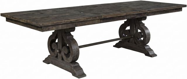 Magnussen Home® Bellamy 4-Piece Peppercorn Rectangular Dining Table Set-2
