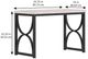 A.R.T. Furniture® Alcove Belgian Ivory End Table with Burnished Brass Base-2