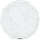 Hooker® Furniture Melange Be-Leaf In Me White Accent Table with Brushed Gold Base-2