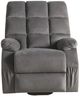 ACME Furniture Ipompea Gray Power Recliner with Power Lift and Massage-3