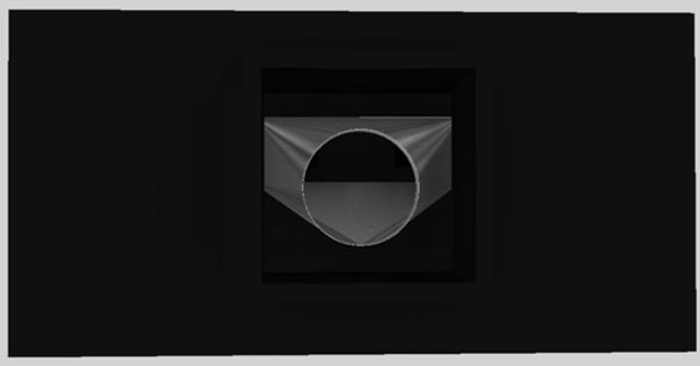 Vent-A-Hood® 54" Black Contemporary Island Range Hood-1