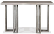 Riverside Furniture Adelyn Crema Gray Sofa Table-1