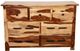 Porter International Designs Kalispell Natural Dresser -1