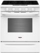 Whirlpool® 30" White Slide-in Gas Range with Air Cooking Technology-0