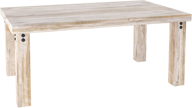 Canadel Customizable Loft Natural Washed PK Legs Dining Table-0
