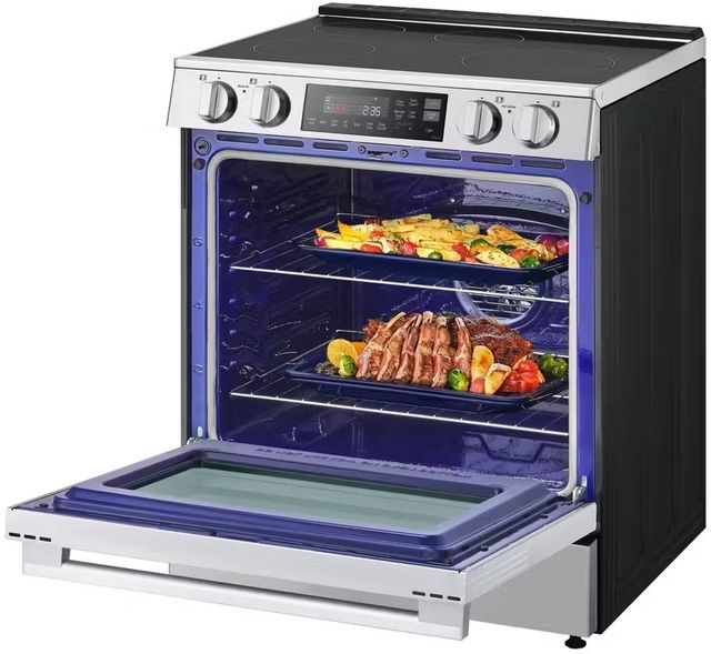 LG 30" PrintProof® Stainless Steel Smart Slide-In Induction Range with ProBake Convection®-2