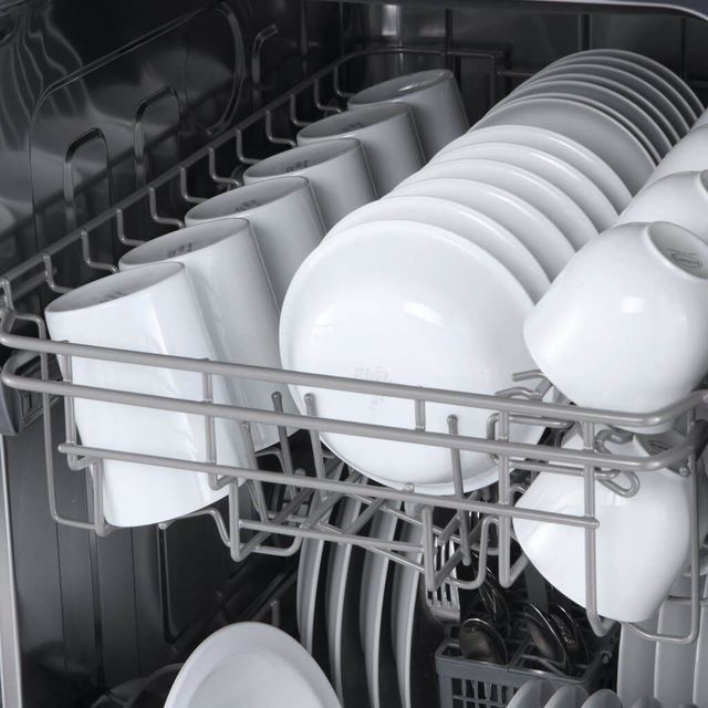 FORNO® Polo 18" White Front Control Built In Dishwasher-4