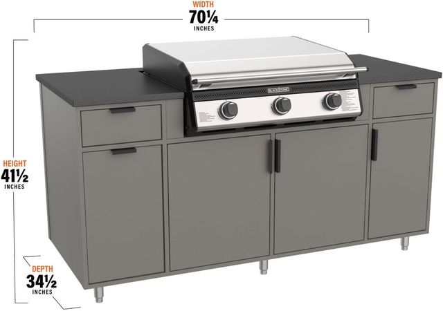 Blackstone® 71" Griddle Island Bundle-2