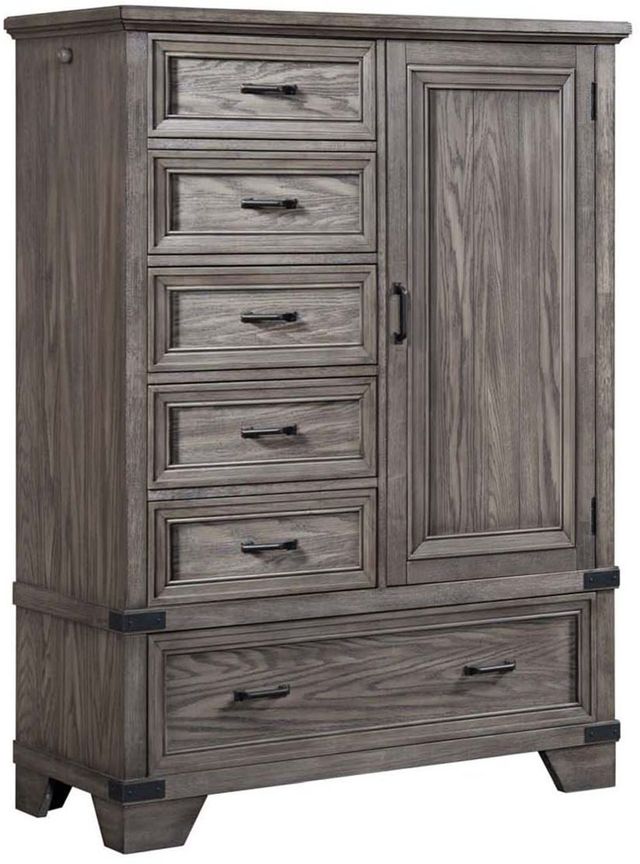 Intercon Forge Steel Gray Gentleman's Chest-0