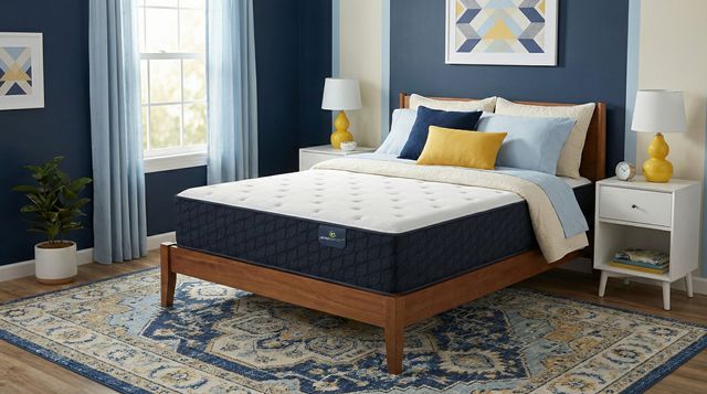 Serta® Perfect Slumberzzz® 800 11.5" Innerspring Firm Euro Top King Mattress-1