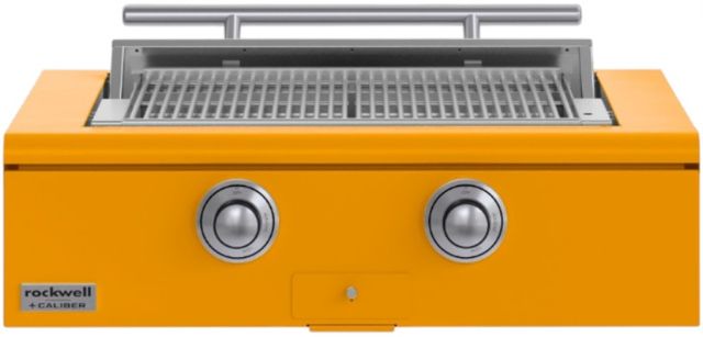 Caliber™ Rockwell 2-Burner Saffron Built-In Natural Gas Grill with Stainless Steel Hardware-0