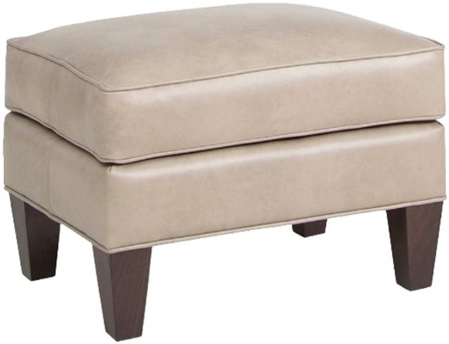 Smith Brothers Customizable 951 Leather Ottoman-0