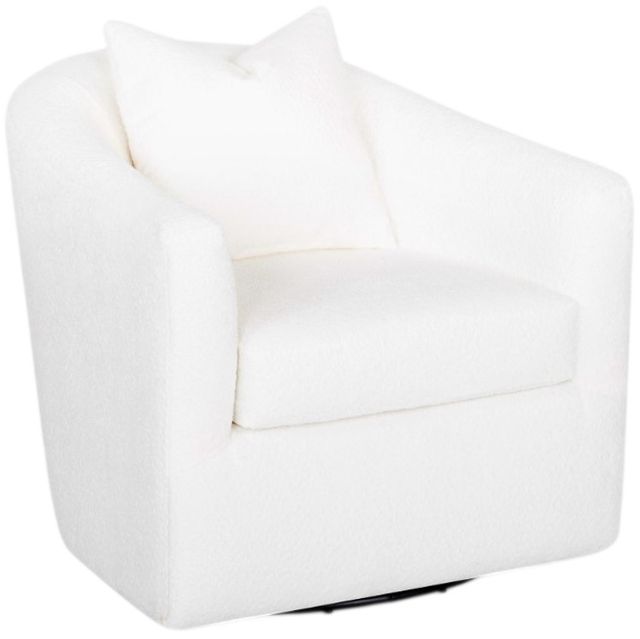 Franklin™ Maya Fabulous Snow Swivel Accent Chair-0