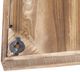 Olliix by Madison Park Natural Set of 3 Mandal Printed Wood Wall Decor-5