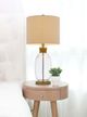 Cal® Lighting & Accessories Seymour Bubble Glass Table Lamp-1