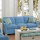 Braxton Culler Customizable Gramercy Park Queen Sleeper Sofa with Gel Memory Foam Mattress-3