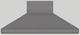 Vent-A-Hood® 66" Gunsmoke Wall Hood-0