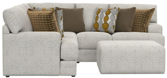 Jackson Furniture Tori 3-Piece Birch Sectional with Ottoman-3