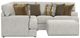 Jackson Furniture Tori 3-Piece Birch Sectional with Ottoman-3