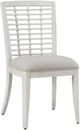 American Woodcrafters Beach Comber 7-Piece Brown/Weathered White Top Dining Table Set-3