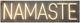 Classy Living Enlightened Namaste Neon Sign-0
