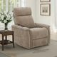 Flexsteel® Luma Sable Fabric Power Lift Recliner with Power Headrest, and Lumbar-2