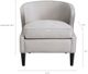 Olliix by Madison Park Grey Lucca Barrel Accent Chair-2
