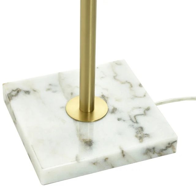 Stylecraft Tamara Day Penelope Brass with Marble Base Table Lamp-3