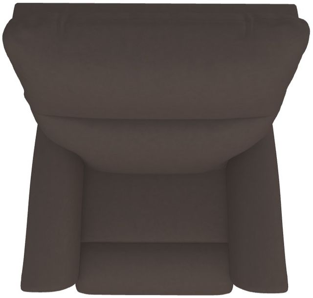 La-Z-Boy® Norton Walnut Leather Manual Rocking Recliner-5