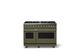 Viking® 5 Series 48" Martini Pro Style Dual Fuel (LP) Range with Brushed Brass Trim-0