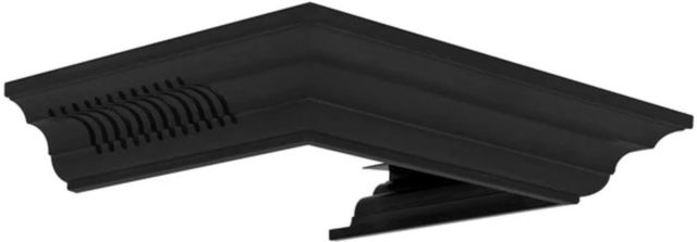 ZLINE Black Stainless Steel Crown Molding-0