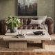 Classic Home Melina 2-Piece Coastal Drift 63" Coffee Table-1