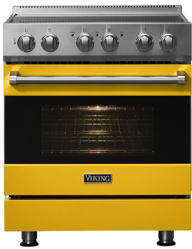 Viking® 3 Series 30" Daffodil Pro Style Induction Range-3