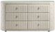 Coaster® Sonya Upholstered Ivory Bedroom Dresser-2