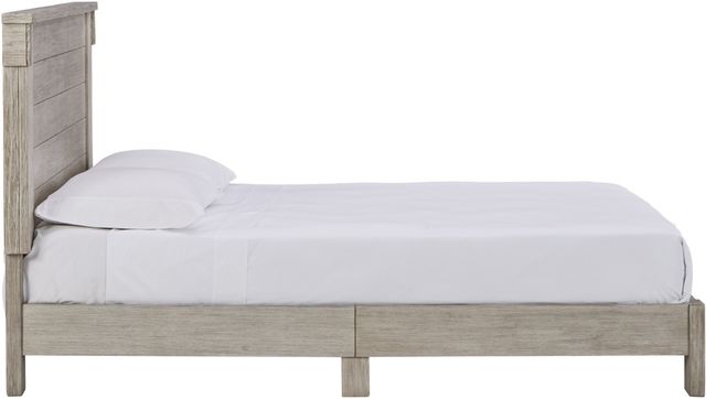 Signature Design by Ashley® Hollentown Whitewash Full Panel Bed-3